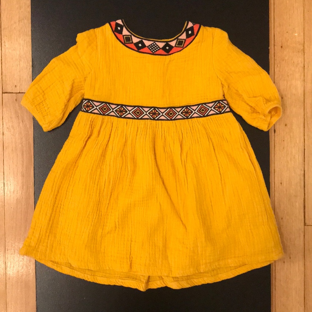 Yellow Toddler Dress